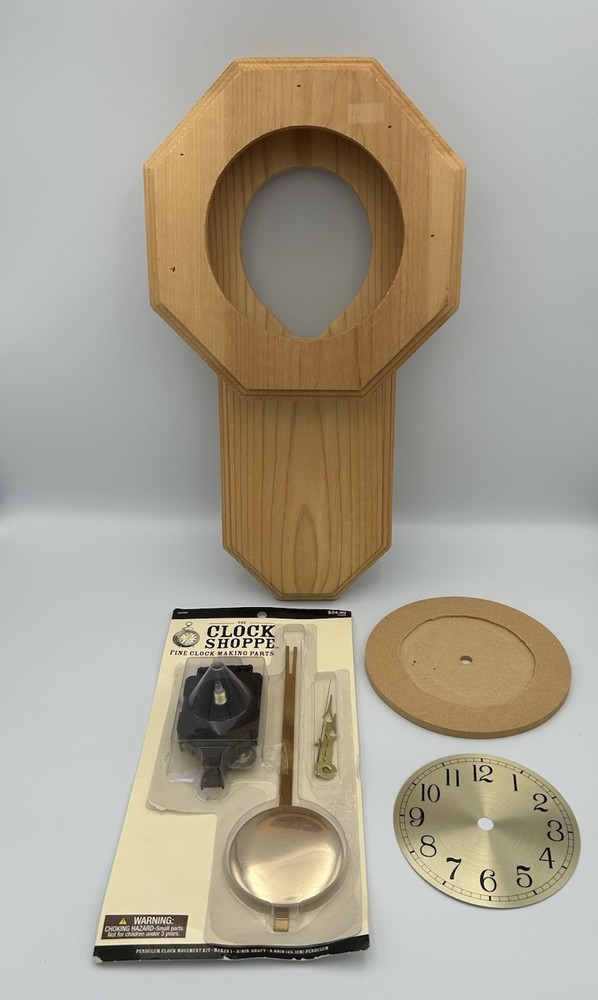 Wood Wall Clock Making Lot