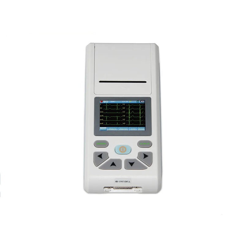 CONTEC 12-Channel ECG/EKG Machine Electrocardiograph, PC software, Touch Screen