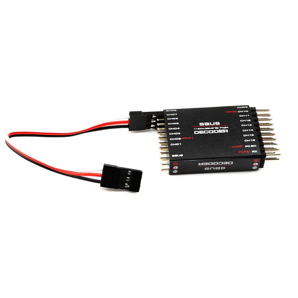 1 PC SBUS to PWM / PPM Decoder 16CH Supporting Computer Side Settings For Frsky