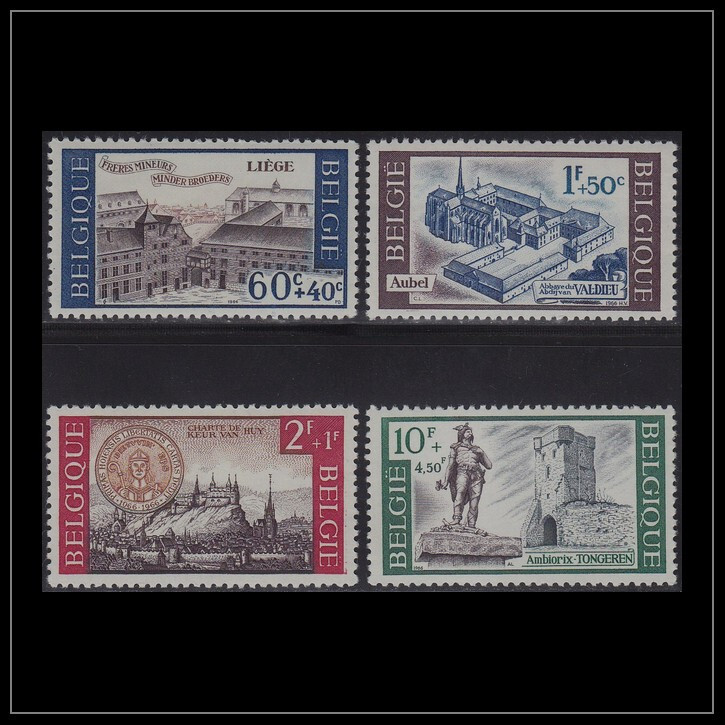 Belgium 1966 (1385-1388) Culture