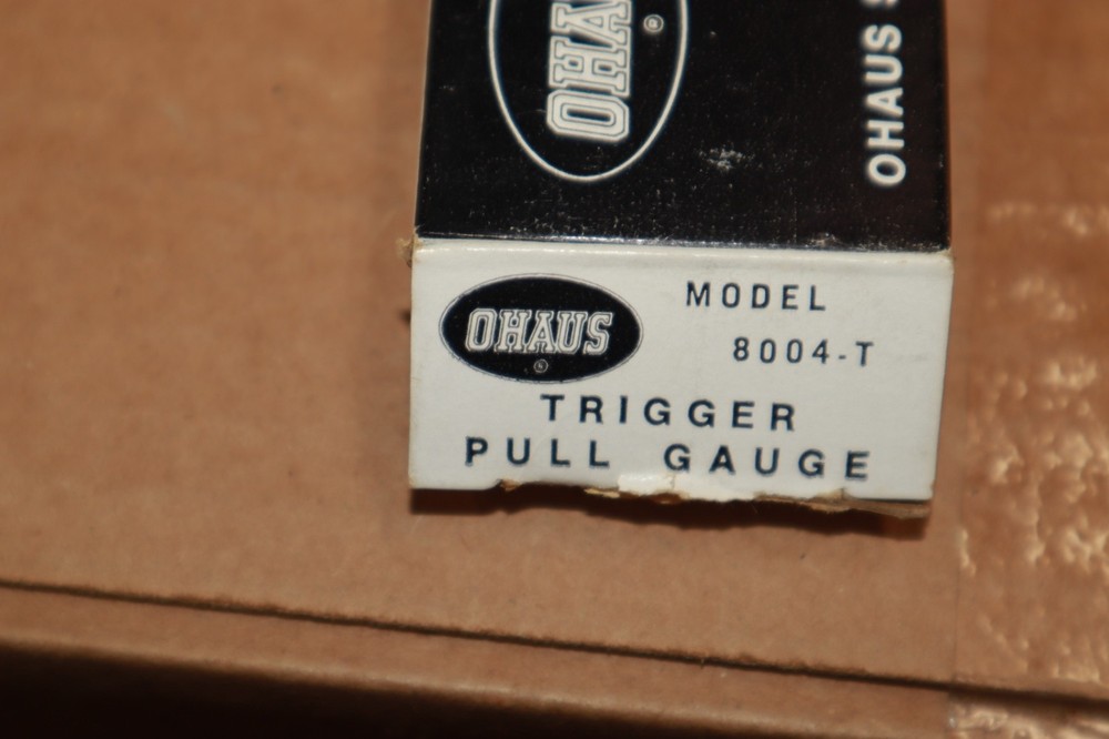 Used Ohaus # 8004-T Trigger Pull Gauge