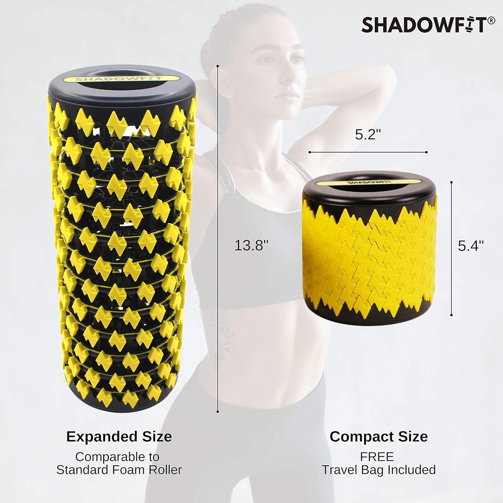 Adjustable Foam Roller Equipment for Sore Muscle, Tissues ∣ Massage Rollers for
