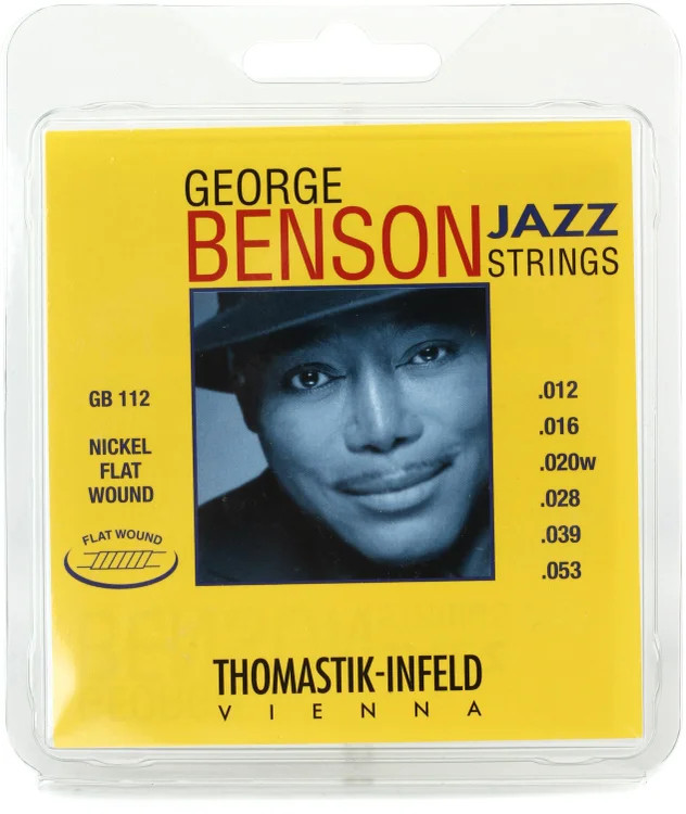 Thomastik-Infeld George Benson Jazz Guitar Strings - Flatwound Medium-Light