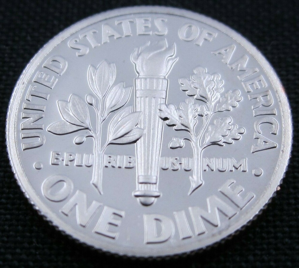 1993 S Clad Proof Roosevelt Dime - BU - Uncirculated