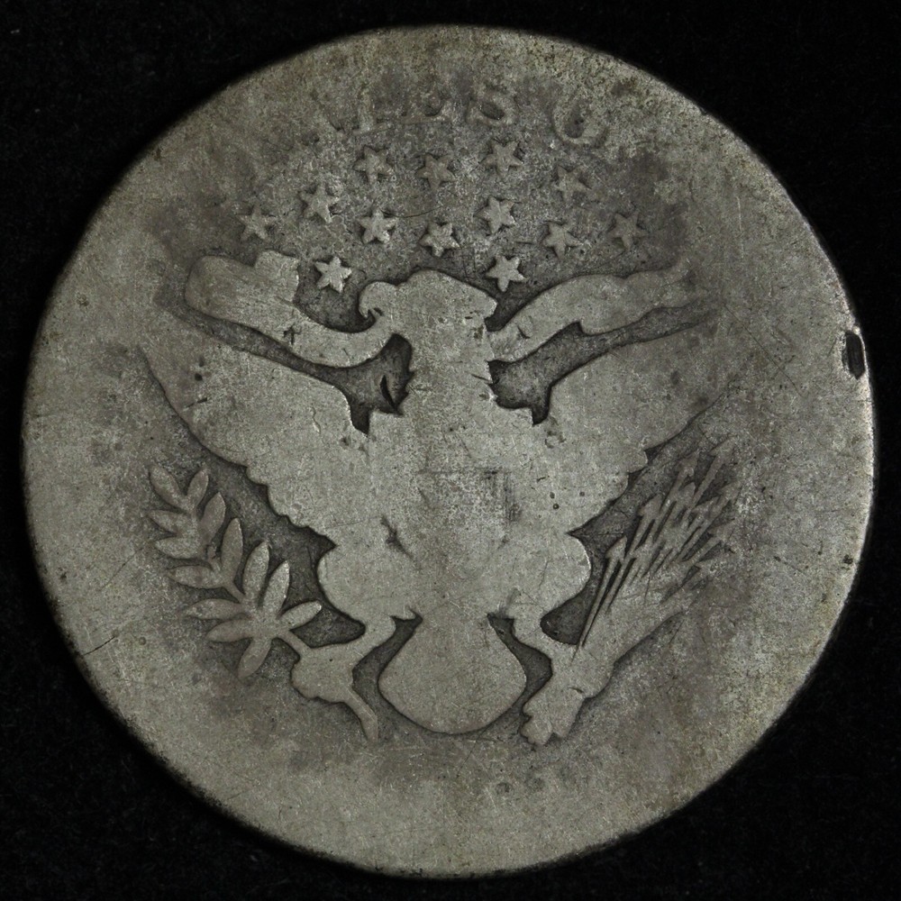 1897 Barber Silver Half Dollar E334 AZCE