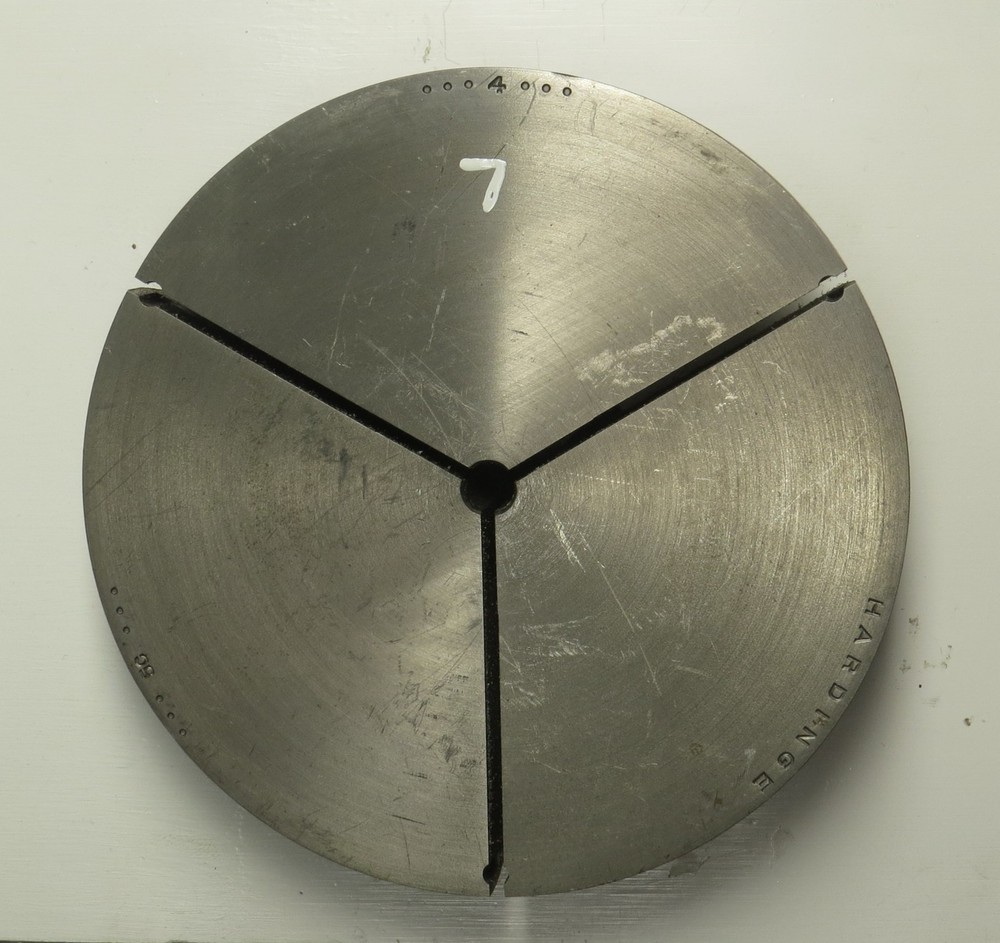 NEW HARDINGE 5C EMERGENCY 4" REGULAR DEPTH STEP CHUCK - LOT # 7