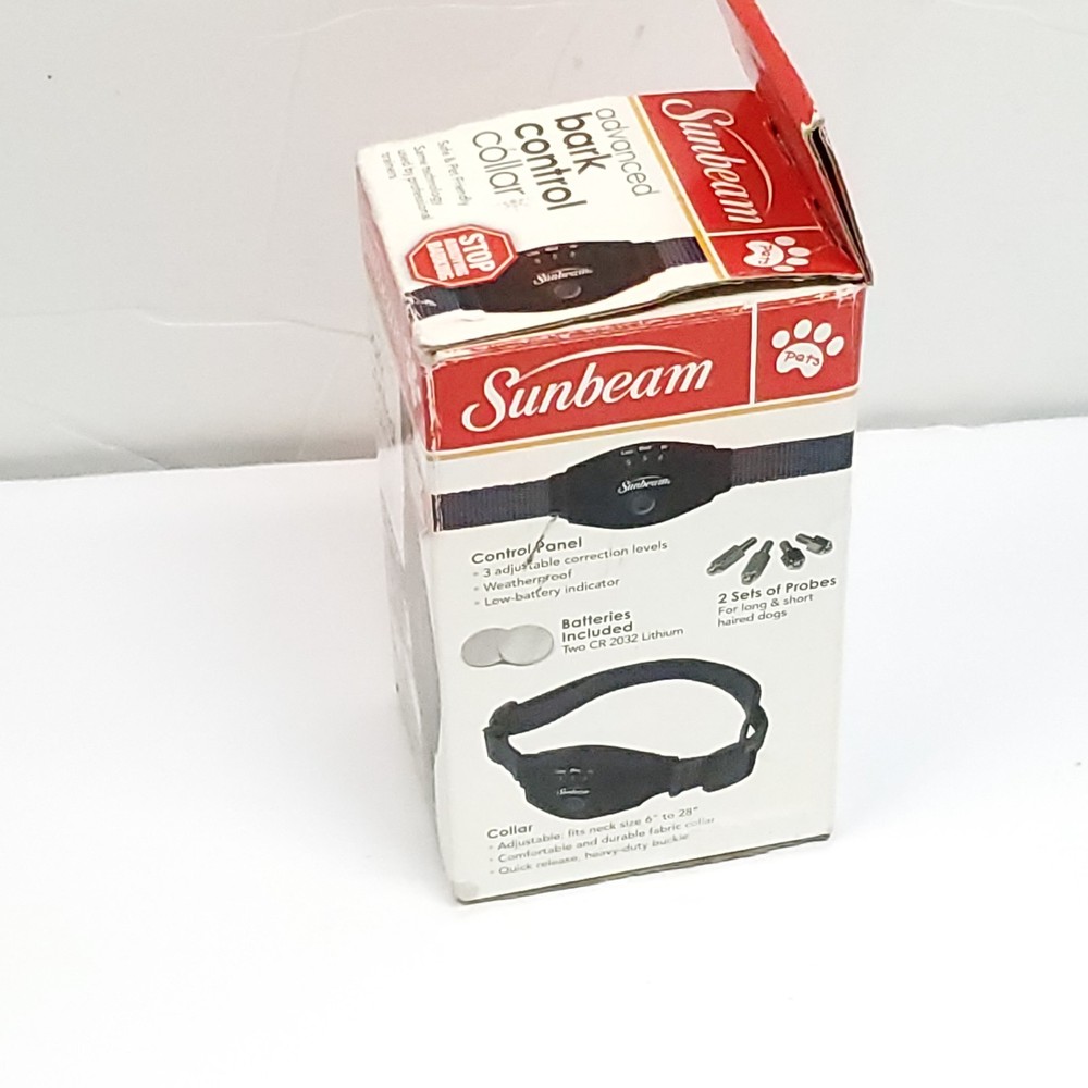 Sunbeam ADVANCED Bark Control Collar