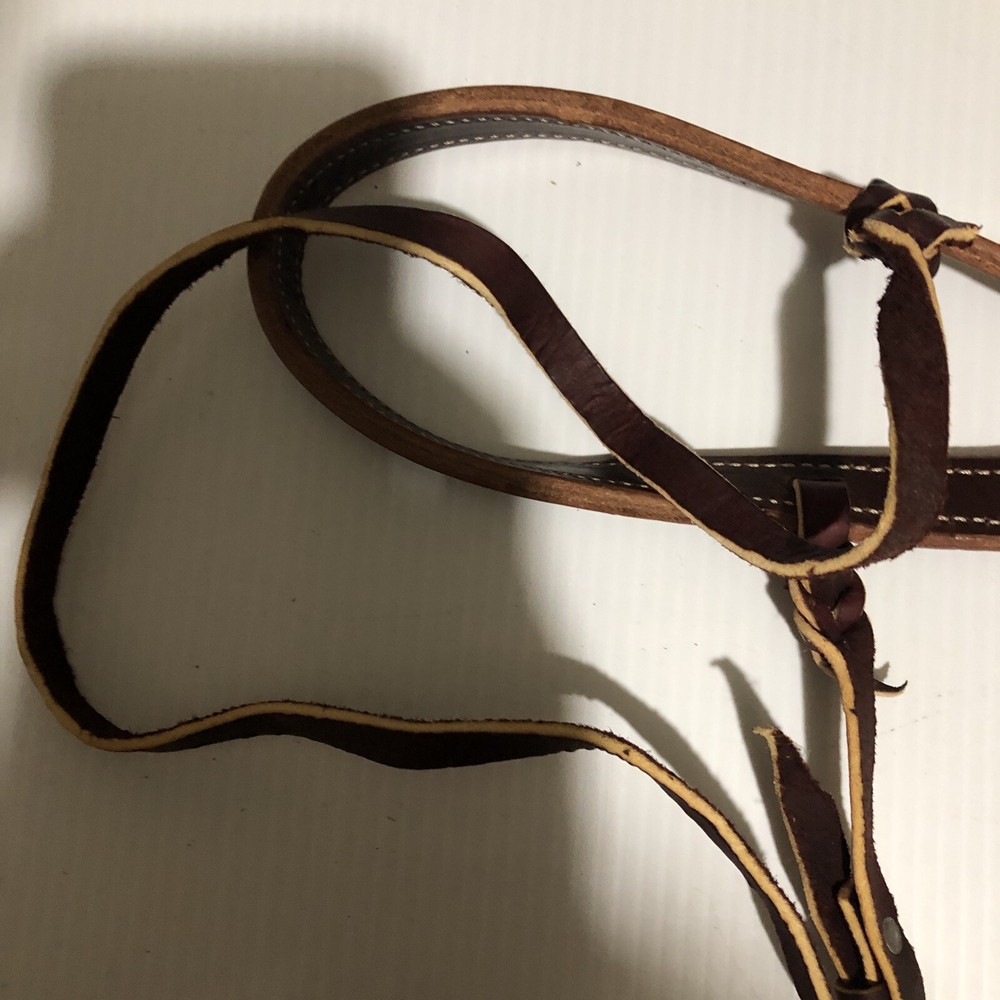 Weaver leather ring bolt nose band