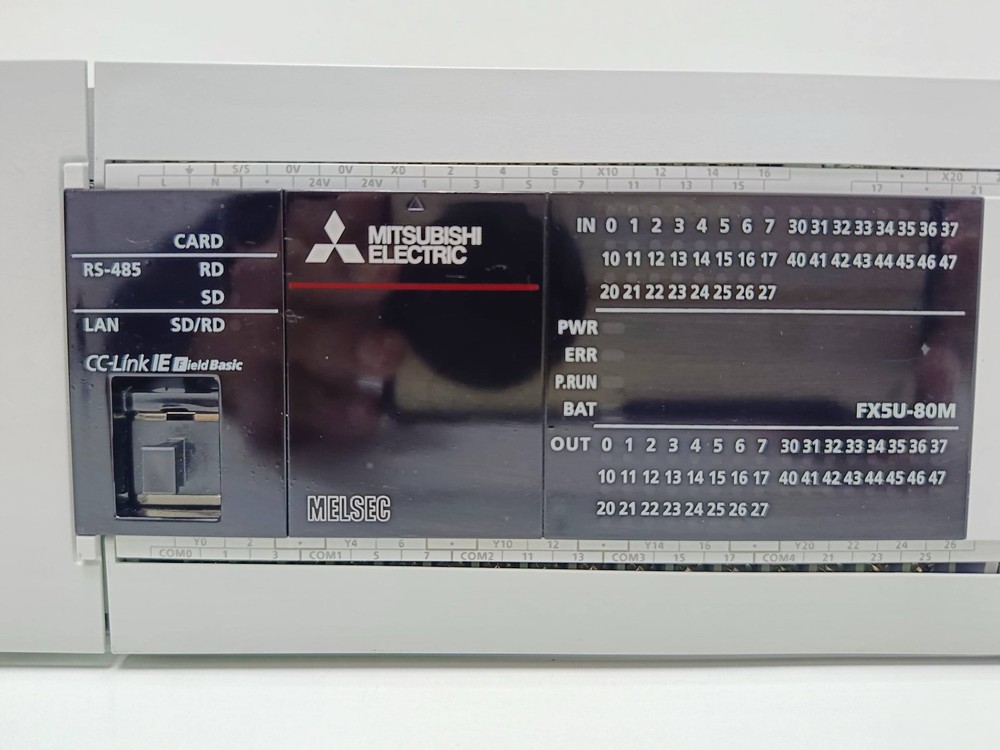 MITSUBISHI FX5U-80MT/ES PLC UNIT , V#1082 (TESTED)