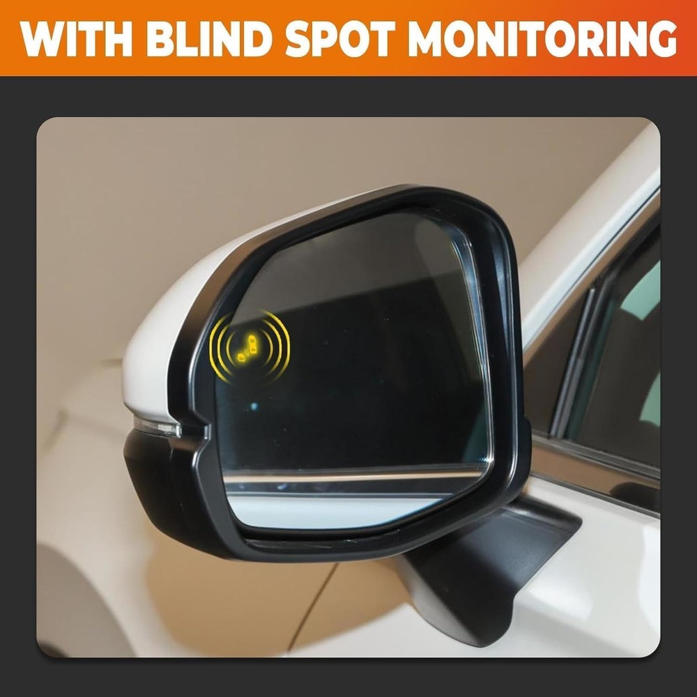 Left Driver Side Mirror Assembly Compatible with CR-V 2017 2018 2019 2020 2021 2