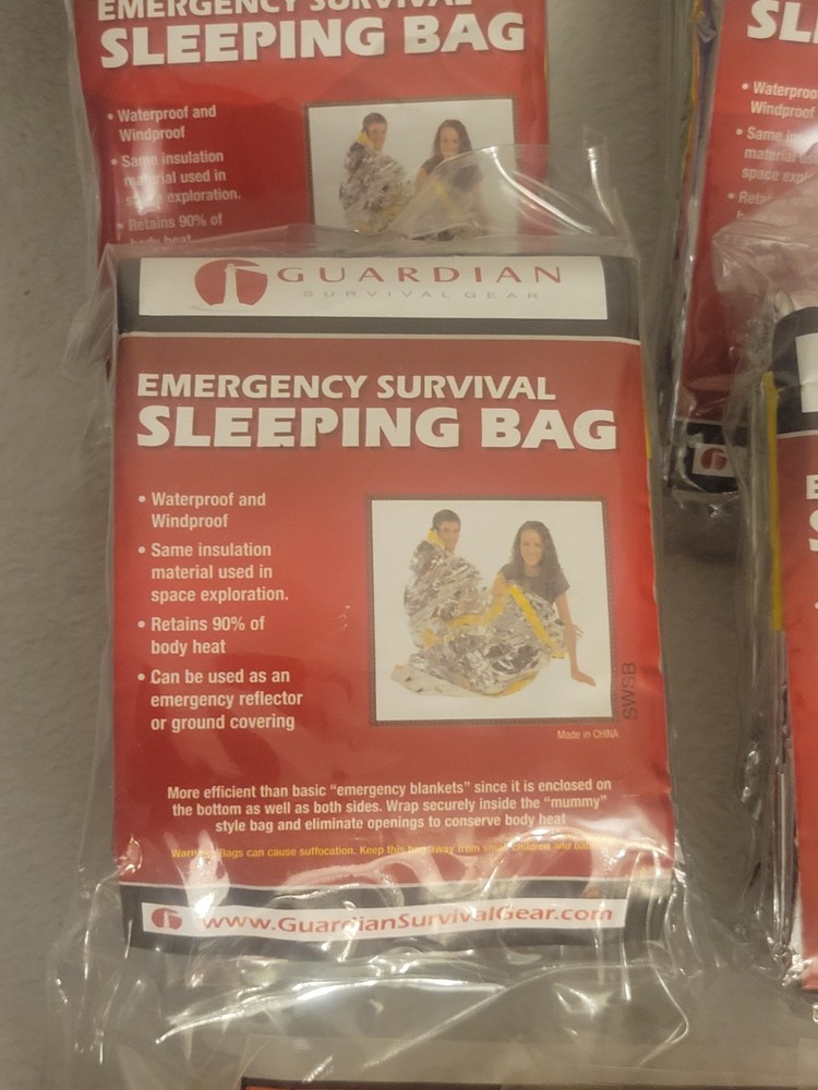 Survival Kit Emergency Backpack Bag Multiple Pockets Sections Complete New