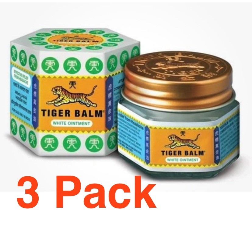 3 Pack Tiger balm white ointment