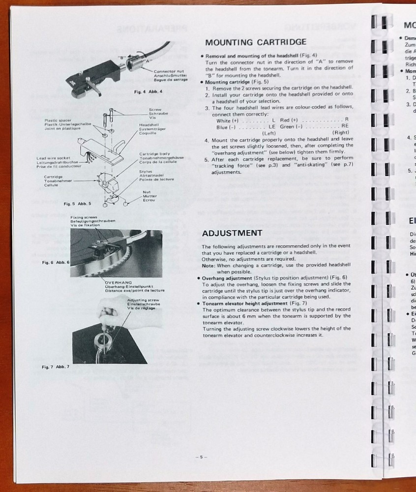 JVC QL-A2 Turntable Owners Manual