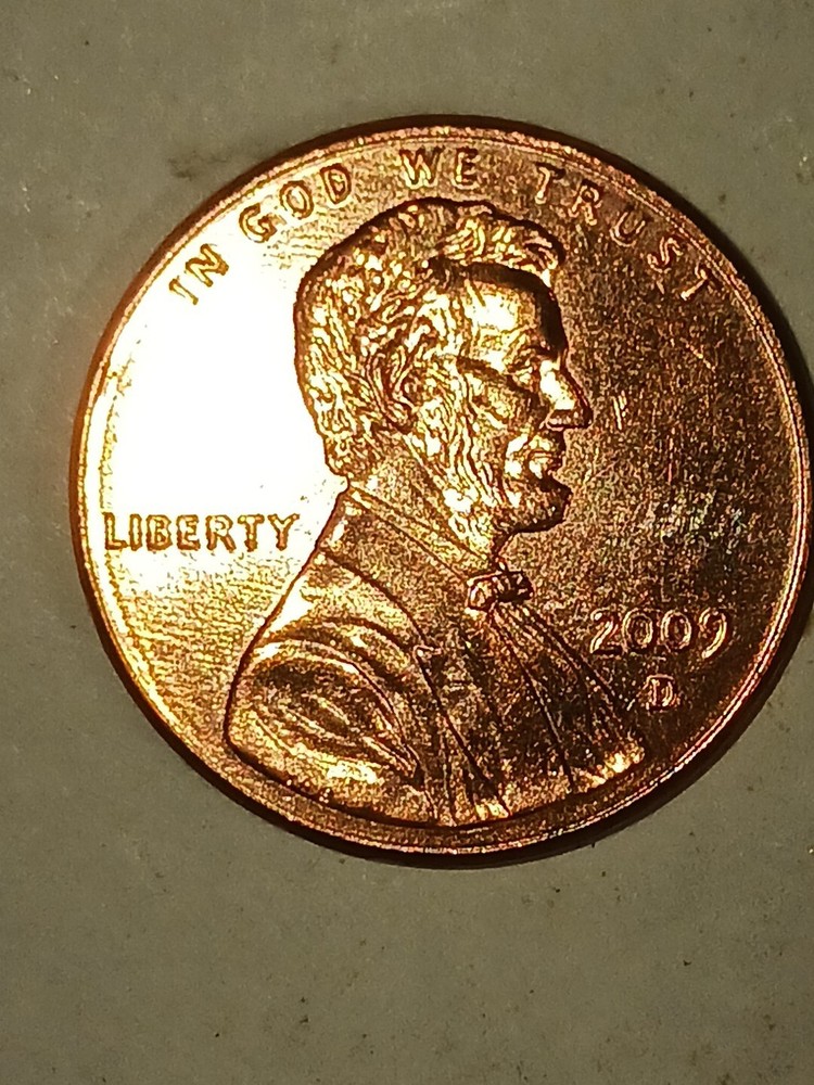 2009 Lincoln Penny P MINT MARK