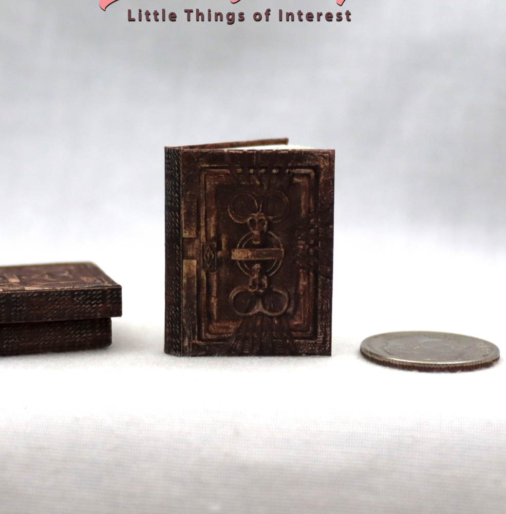 DARKHOLD MCU Version 1:12 Scale Miniature Readable Illustrated Book Marvel