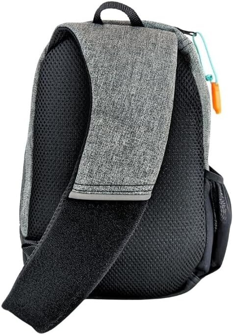 Sling Pack - Heather Gray Children's Backpack, Durable, Includes Whistle, Reflec