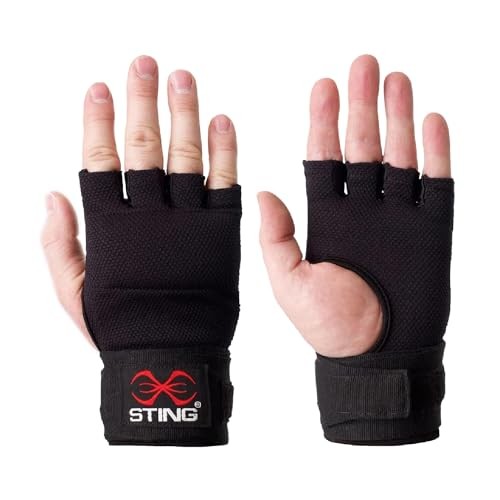 Quick Boxing Hand Wrap Gloves - Elastic Compression & Knuckle Padding - MMA &