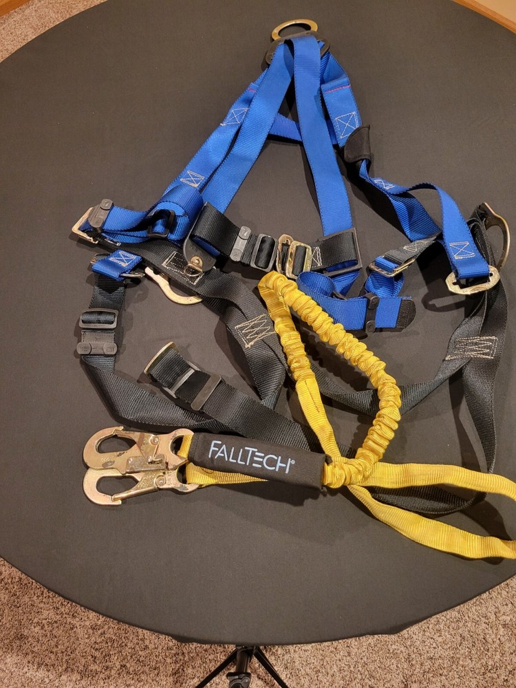 FallTech Rock Tree Climbing Harness Repelling Belt Strap