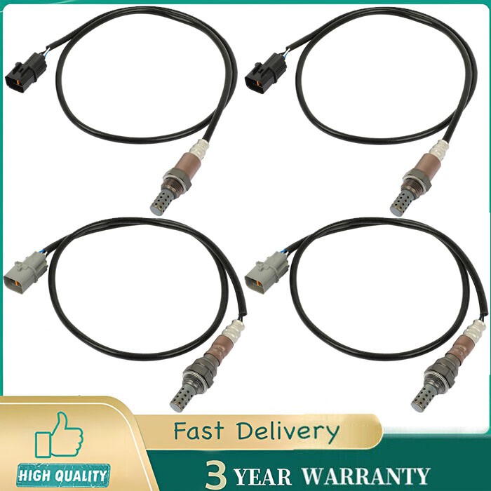 For 2006-2012 Mitsubishi Eclipse 2.4L 4pcs Upstream+Downstream Oxygen O2 Sensor
