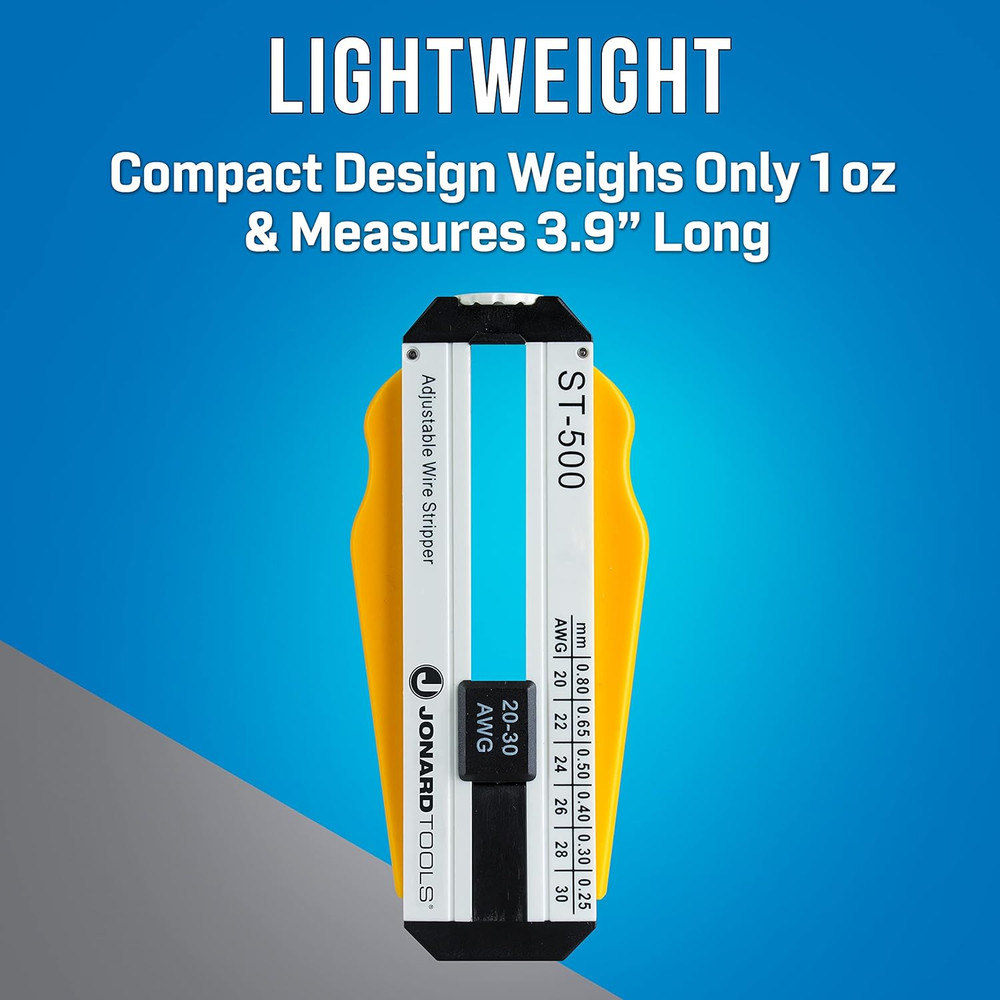 ST-500 Adjustable Precision Wire Stripper, 20-30 AWG