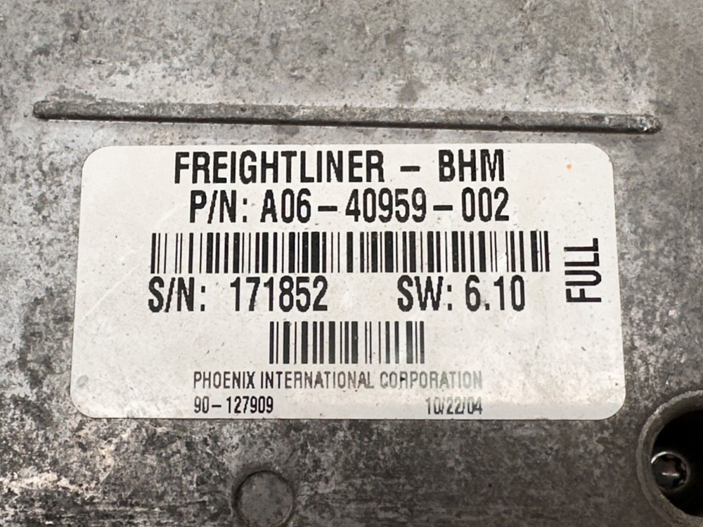 Freightliner M2 BHM Bulkhead Module Body Control Module A06-40959-002 BCM 6.10