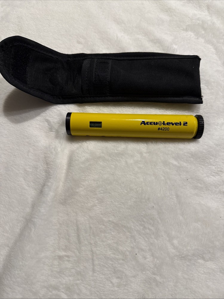 AccuLevel 2 #4200 Hand Held Scope Leveling Tool w/ Case