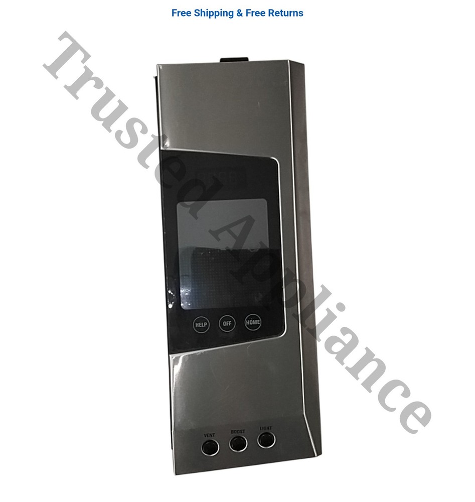 GE Microwave Control Panel Console WB07X10972 black