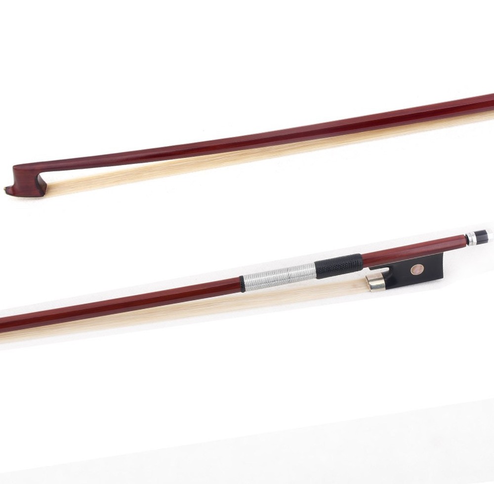 D. Peccatte Copy Master Antique Pernambuco Octagonal Violin Bow 4/4 Ebony Silver