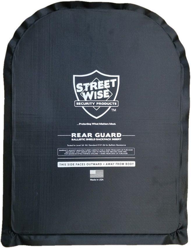 Streetwise 11x14 Rear Guard Ballistic Shield Backpack Insert