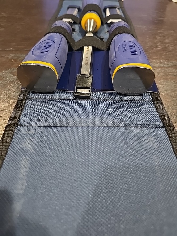 Irwin Marples Woodworking Chisel Set 3 Pieces Sharpness Retention Edge In Case .