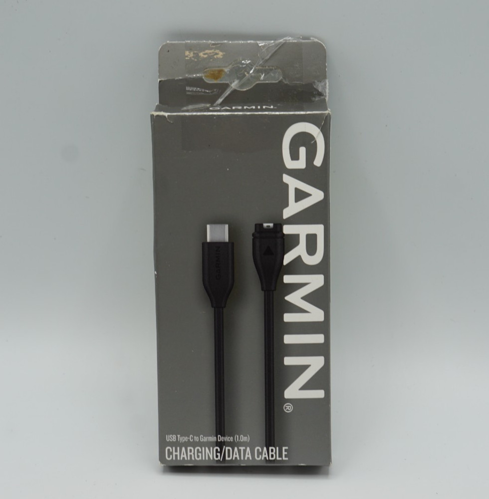 Garmin - USB-C Plug Charging/Data Cable - Black