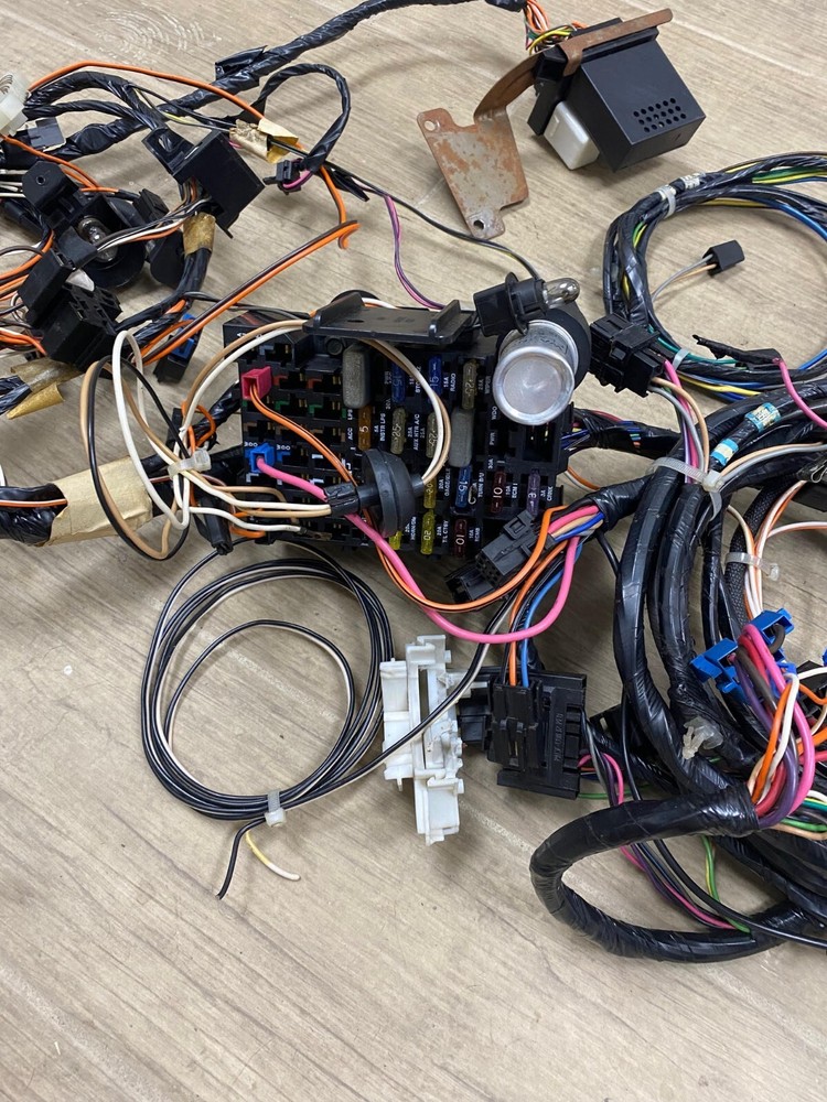 Under Dash Wire Harness Chevy GMC Suburban Blazer {1977 blazer}