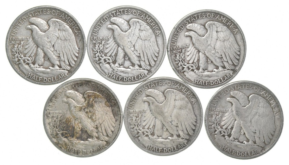 1940 XF Walking Liberty Half Dollar