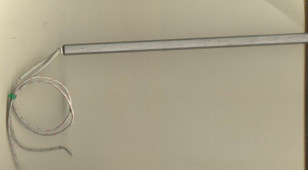 FAST HEAT Cartridge Heater 3/8" Dia X 8" Long 600W 220V 12" Fiberglass Lead 240V