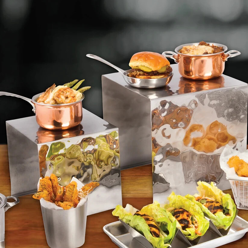 WINCO Mini Saucier, Silver