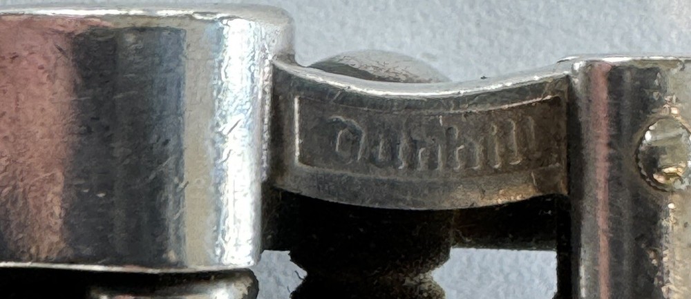 Dunhill VINTAGE Unique Lines Silver Lighter