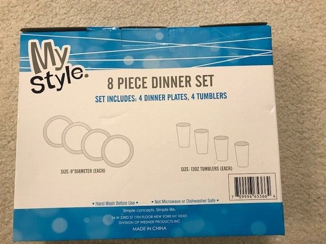 My Style 8 Piece Dinner Set