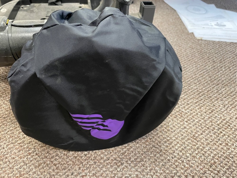 Nylon golf wheel cover for motorized and push carts