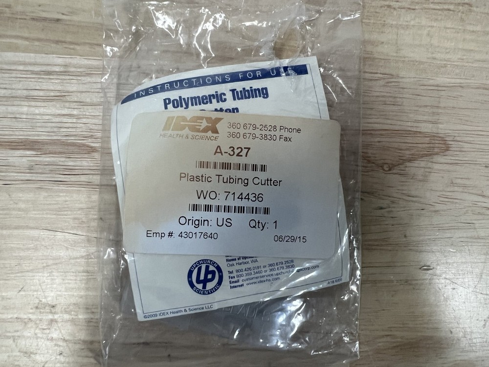 IDEX A-327 PLASTIC CUTTER