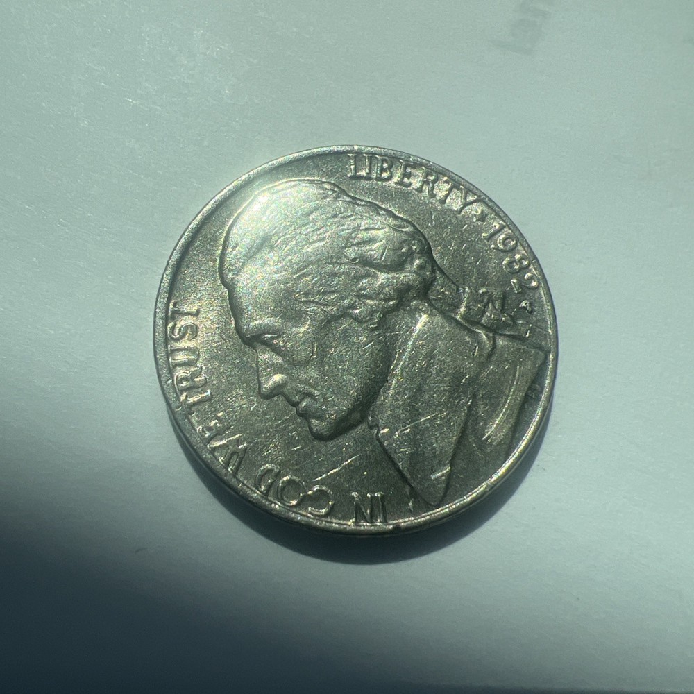 2 Sided Double Headed Nickel Front &Back both Heads 2 Different Years 2000/1982