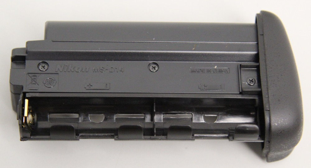 New Open Box Genuine Nikon MS-D14 AA Battery Holder Tray