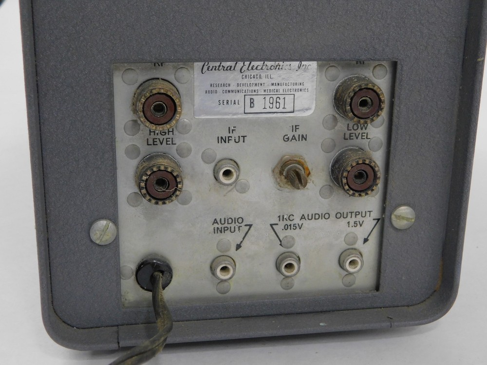 Central Electronics MM-2 Ham Radio Oscilloscope Multiphase Analyzer (original)