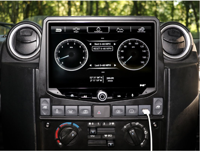 STINGER 10-INCH INTERGATED MULTIMEDIA SYSTEM DA3868 WITH INTEGRATED BESPOKE INST