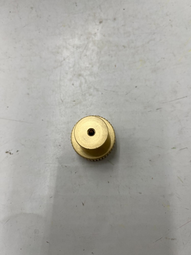 (Box of 5) Dairazan Brushed Gold Drawer Cabinet Pull Handle Knobs Brass
