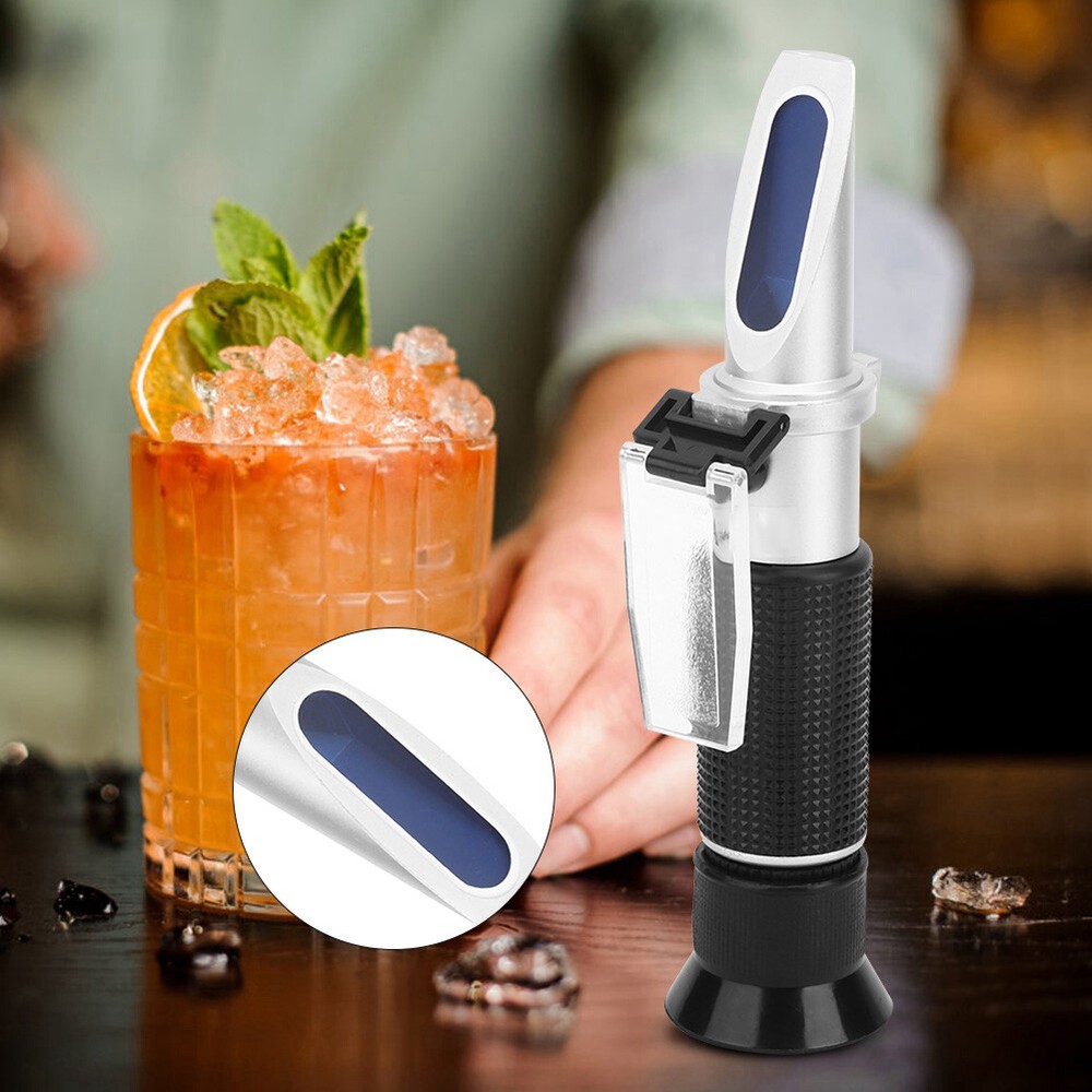 Refractometer Sugar Tester Meter 0-20% Automatic Temperature Compensation