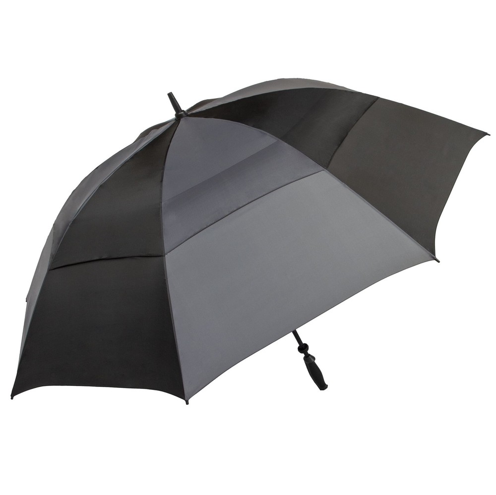 62 Inch Vented Golf Umbrella Windproof Automatic Open Large Canopy
