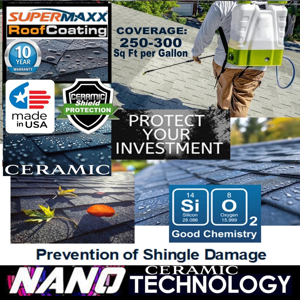 ROOF COATING FOR ASPHALT SHINGLES