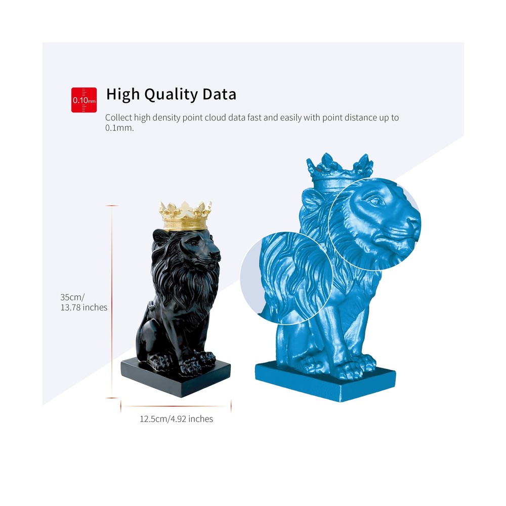 Shining 3D Einstar Handheld 3D Scanner with Detail-Oriented Enhancement Techn...