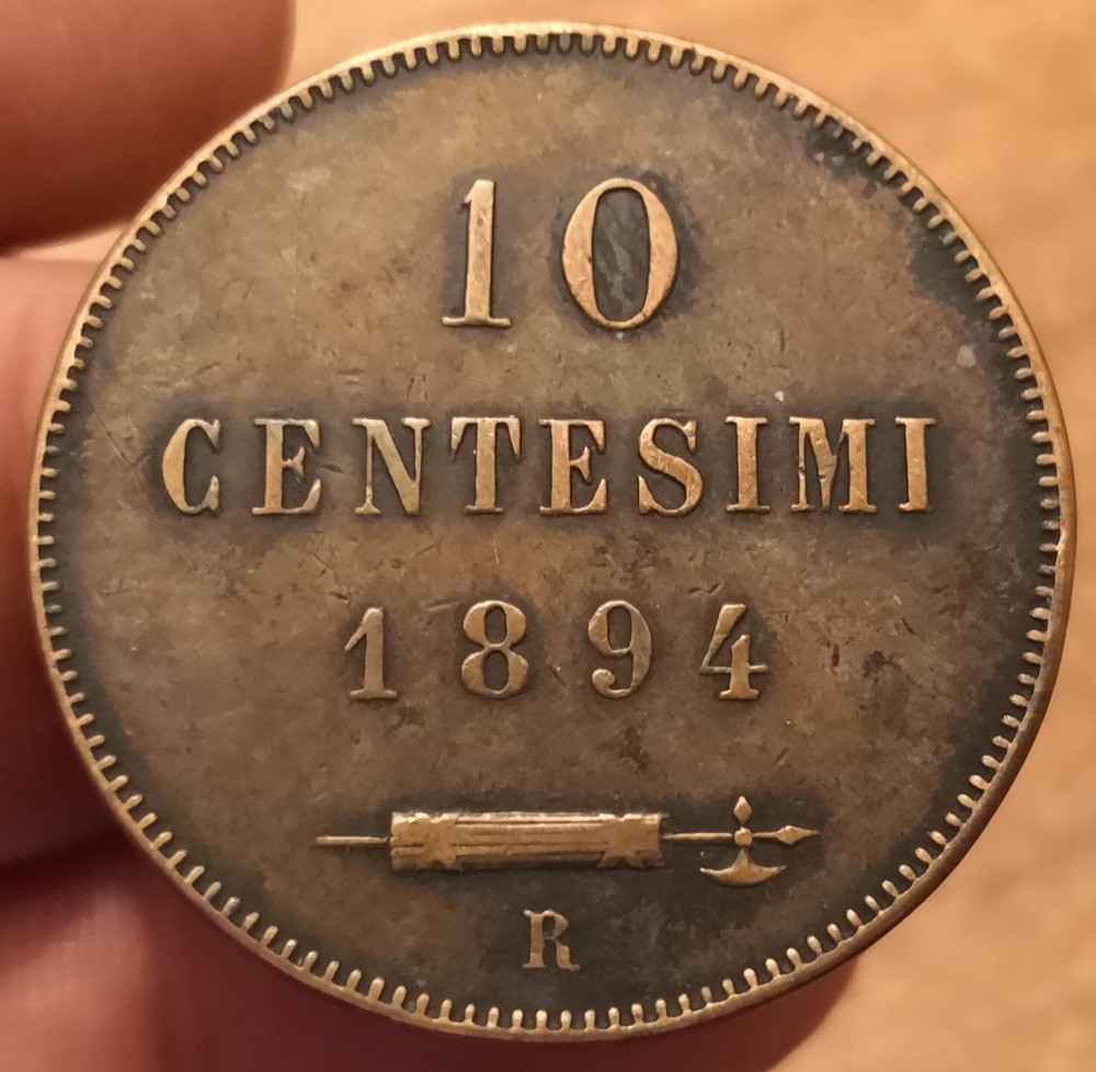 10 Centesimi 1894, San Marino, Ref. 3819