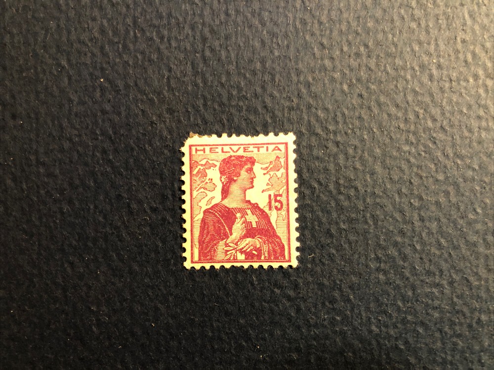 Switzerland #166, MH. 1909.